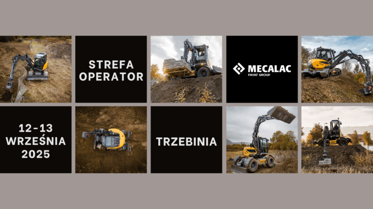 Mecalac na strefa operator