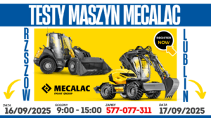 testy mecalac Lublin Rzeszów